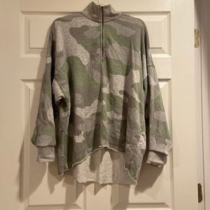 Oversized Aeri Quart-zip